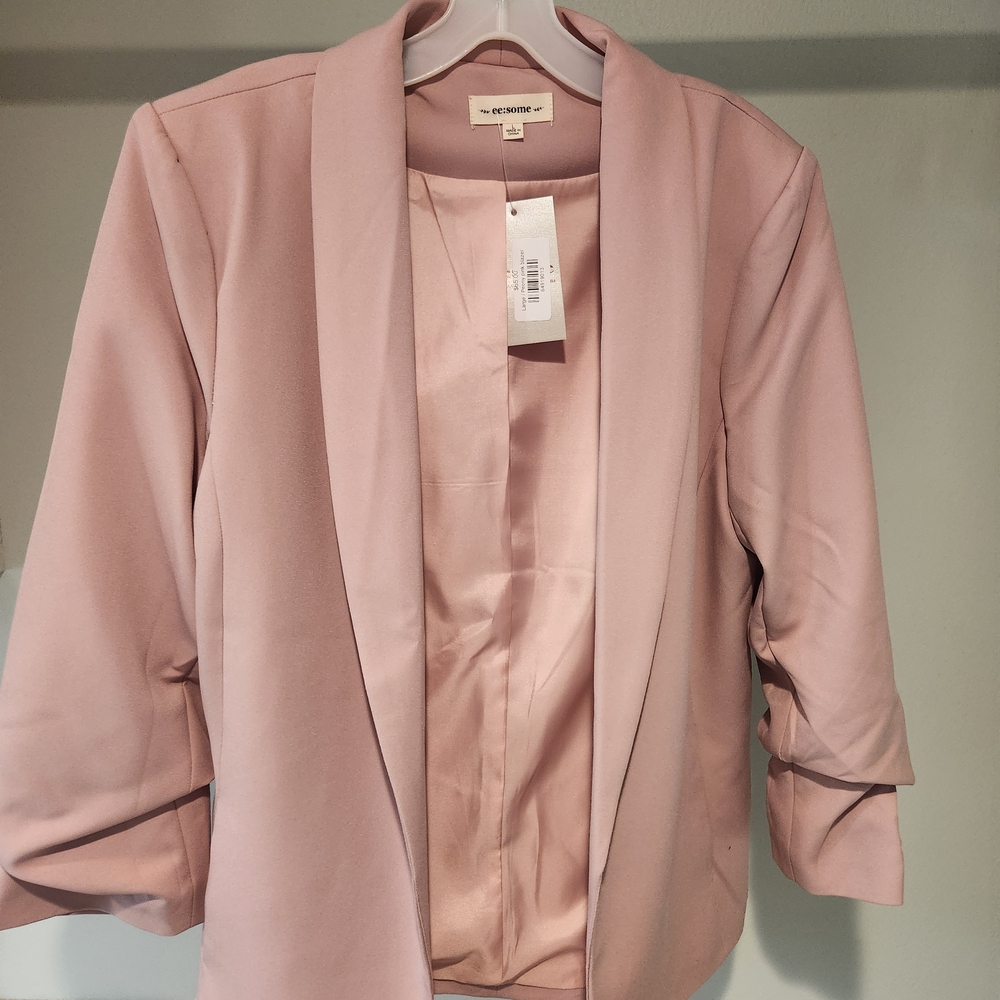 eesome Blazer in Light Pink